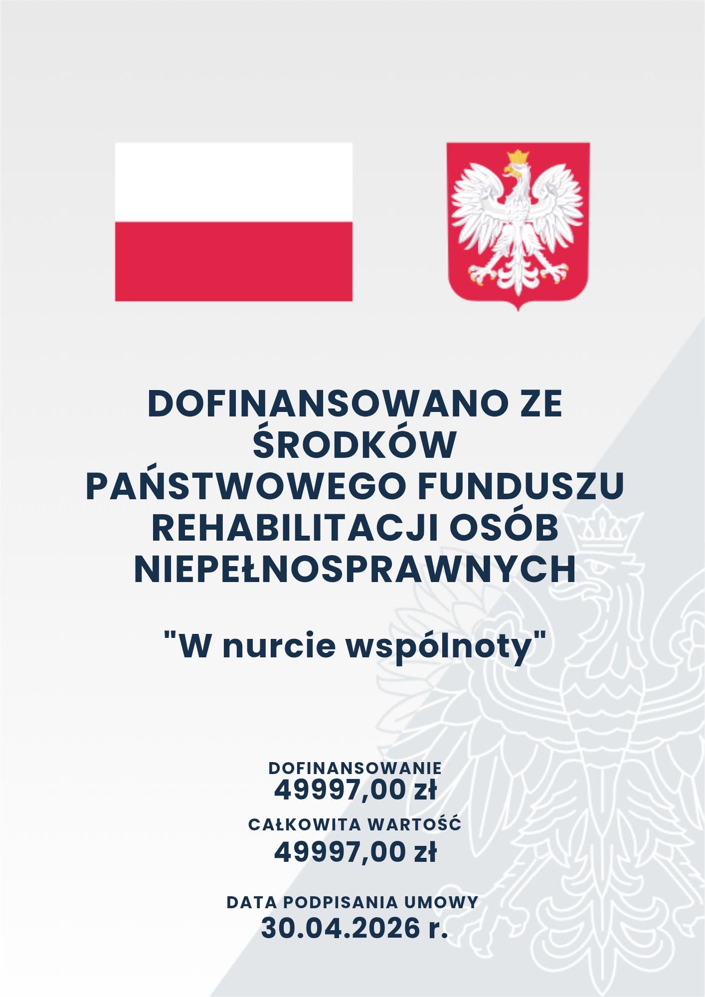 Logo projektu „W nurcie wspólnoty”